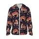 thumbnail image 1 of Balery Leopard Print Sudadera ligera de manga larga con capucha y protección solar UPF 50+ para hombre y mujer, ideal para pesca y running-Small, 1 of 7