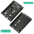 thumbnail image 2 of M.2 NGFF Key B to 2.5Inch SATA III +Frame Bracket for NGFF M.2 2230 2242 2260 2280 Hard Disk Adapter Board, 2 of 5