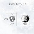 thumbnail image 6 of DOLIOX Urn Necklaces for Ashes Sterling Silver Cremation Urn Necklaces Memorial Keepsake With Filling Tool, 6 of 10