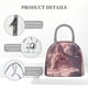 thumbnail image 4 of Easygdp Pink Lotus Buddha Bolsa de Almuerzo Insulada Grande, Forro de Aluminio, Diseño Espacioso, a Prueba de Fugas, Ideal para Trabajo, Picnics, Viajes y Actividades al Aire Libre, 4 of 6