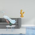 thumbnail image 2 of Estatua del pavo real,Estatua de pavo real,adorno de escritorio creativo y divertido,Escultura de pollo,Escultura de pollo,decoración del hogar,figura de gallo,Figura decorativa de, 2 of 8