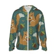 thumbnail image 2 of Lsque Knitted Woodland Squirrel UPF 50+ Lightweight Sun Protection Men's Women's Long Sleeve Shirt, Hoodie Performance -3X-Large, 2 of 9