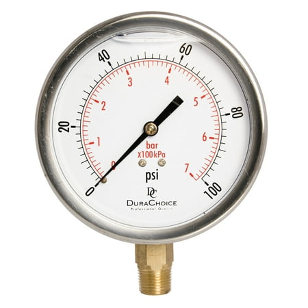 Steel Pressure Gauge 4