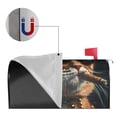 thumbnail image 2 of Goofa Dapper Cat in Sunglasses Pattern Mailbox Cover, Mailbox Decoration with Magnetic Strips for Standard and Large Mailboxes, Easy Installation, Durable and UV-Resistant-25.5x21 in, 2 of 8
