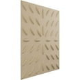 thumbnail image 2 of Ekena Millwork 19 5/8"W x 19 5/8"H Blaze EnduraWall Decorative 3D Wall Panel, UltraCover Satin Smokey Beige (Covers 2.67 Sq. Ft.), 2 of 6