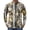 Bronze, variant on Forest Camo Quarter Zip Pullover for Men, Long Sleeve Hunting Fishing Jersey with Moisture Wicking Quick Dry Fabric - Lightweight Outdoor Athletic Performance Tops Gray M