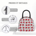 thumbnail image 4 of KLL Sweet Red Fruit for Insulated Lunch Bag- Leakproof Cooler Tote Bag Organizer for Women & Men - Reusable Lunch Box for Office Picnic Hiking Beach-One Size, 4 of 6