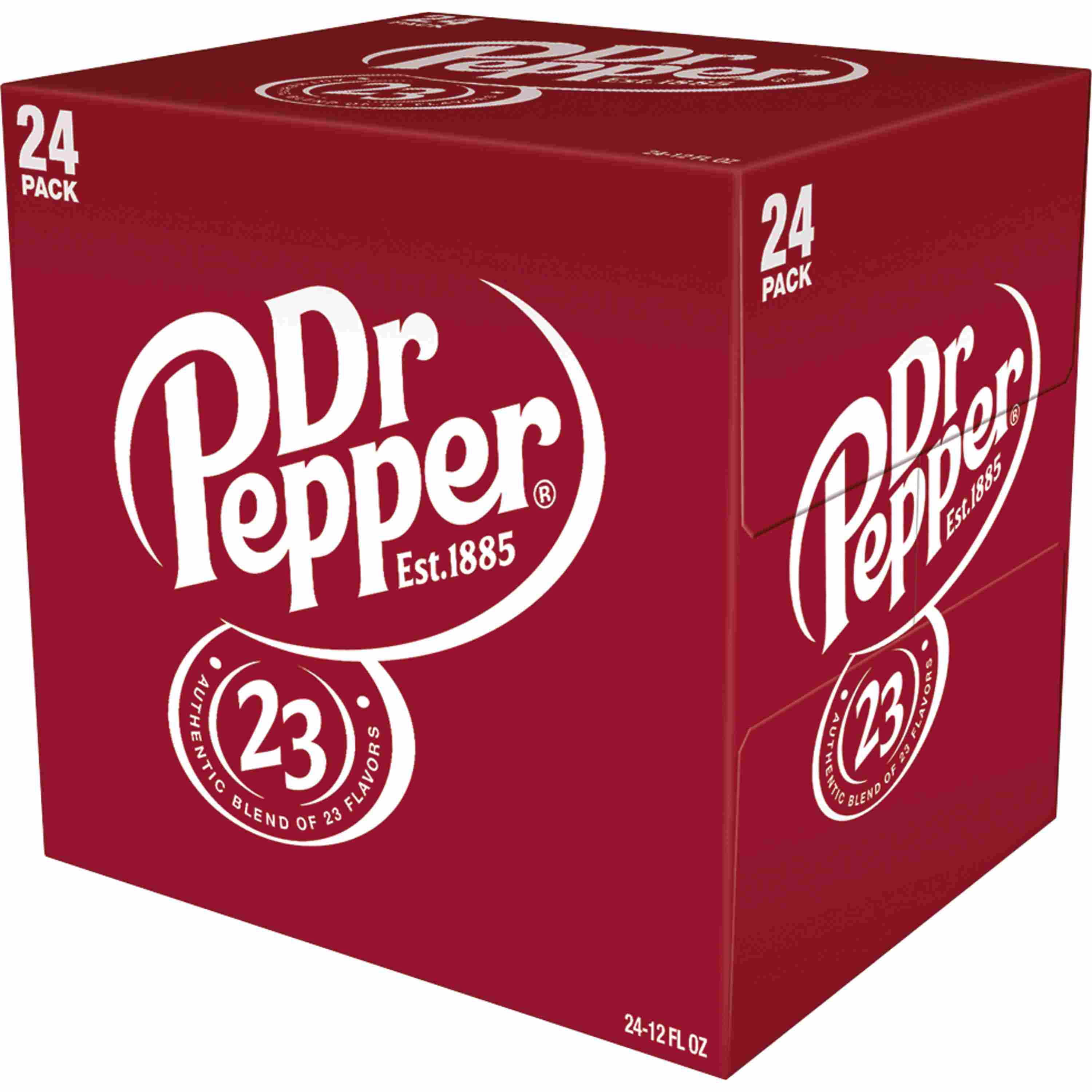Dr Pepper Soda 12 oz Cans - 24 pk (Pack of 2)