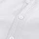 thumbnail image 4 of Blusa y camisa de manga corta con cuello alto para hombre, color liso, informal, con botones, de poliéster., 4 of 6
