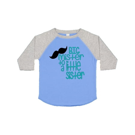 

Inktastic Big Mister to a Little Sister Gift Toddler Boy Girl T-Shirt