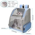 thumbnail image 2 of Mochila para mascotas Texsens ventilada para gatos pequeños y perros, 2 of 7