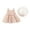 Orange, variant on JoyHoop Baby Girl Clothes Newborn Dress Summer Toddler Girls' Clothing Casual Sundress with Cute Hat Infant Outfits
