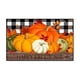 thumbnail image 2 of Tapete con Estampado de Calabaza - Fondo de Hoja de Arce y Calabaza de Acción de Gracias - No Lavable - Ideal para Cocina, Restaurante y Lavandería, 2 of 3