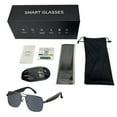 thumbnail image 6 of 2025 New Smart Glasses for Men ,Clear Bluetooth Sunglasses for Women with Polarized Lenses Anti-Blue Light, 144+ Languages Real-Time Translation,Built-in Microphone,Speaker (Color-V2), 6 of 6