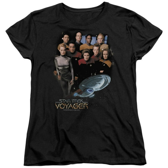 Star Trek - Voyager Crew - Women's Short Sleeve Shirt - Medium