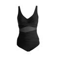 thumbnail image 6 of Ndbuld Women's One Piece Athletic Racerback Swimsuit Slimming Bathing Suit on Clearance Black L, 6 of 6