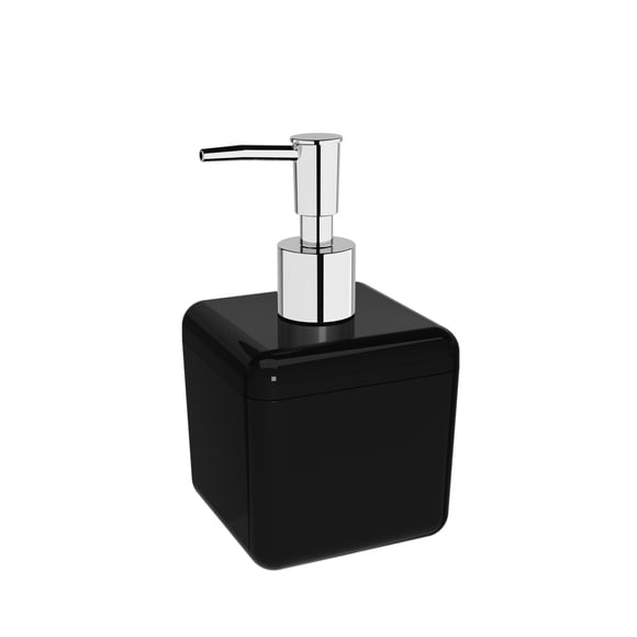 DISPENSER DE JABON LIQ.330ML-NEGRO PATZU COZA 20878/0008