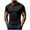 Black, variant on Athletic T-Shirts for Men Short Sleeve Henley Shirt Summer Casual 3-Button Collarless T Shirt Breathable Lightweight Gym Workout Tee Tops Gray XL