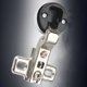 thumbnail image 5 of 2 Pcs Hinges （Including Screw） Glass Hinge With Cover Accessories Durable High-quality Cabinet Door Special Hinge Hardware, 5 of 8