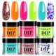 thumbnail image 1 of Set de uñas en polvo AZUREBEAUTY naranja, azul fluorescente y verde, 1 of 7