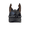B, variant on Doberman Ears Baseball Cap Y2K Hip Hop Punk Rivet Faux Leather Hat Unisex Gothic Cyber Streetwear Rave Hat