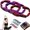 3-C(8level), variant on YUSUIYI Numbered Resistance Bands for Glutes,8/10-Section Elastic Stretching Strap for Fitness & Full Body Workout