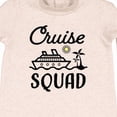 thumbnail image 3 of Inktastic Cruise Squad with Vector Cruise Ship and Palm Trees Baby Fleece Romper, 3 of 4