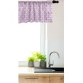 thumbnail image 3 of Ambesonne Victorian Window Valance, Floral Lavender Bloom, 54" X 18", Fuchsia, 3 of 3