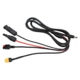 thumbnail image 2 of 1 a 4 Cable de extensión del adaptador de enchufe del panel solar a CC de 5,5 x 2,1 mm Cable de conexión del cargador del panel solar, 2 of 10
