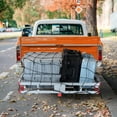 thumbnail image 5 of Choco Moon 49.4" Hitch Cargo Carrier, 500lbs Loading Capacity Trailer Hitch Mounted Cargo Basket, Rust-proof Aluminum Luggage Carrier Rack Fits 2" Hitch Receiver, Silver, 5 of 11
