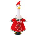 thumbnail image 3 of Qwtwty Christmas Porch Goose Clothes 23" Funny Porch Goose Costume for Yard Outdoor Patio Statue Christmas Holiday Decor, 3 of 9