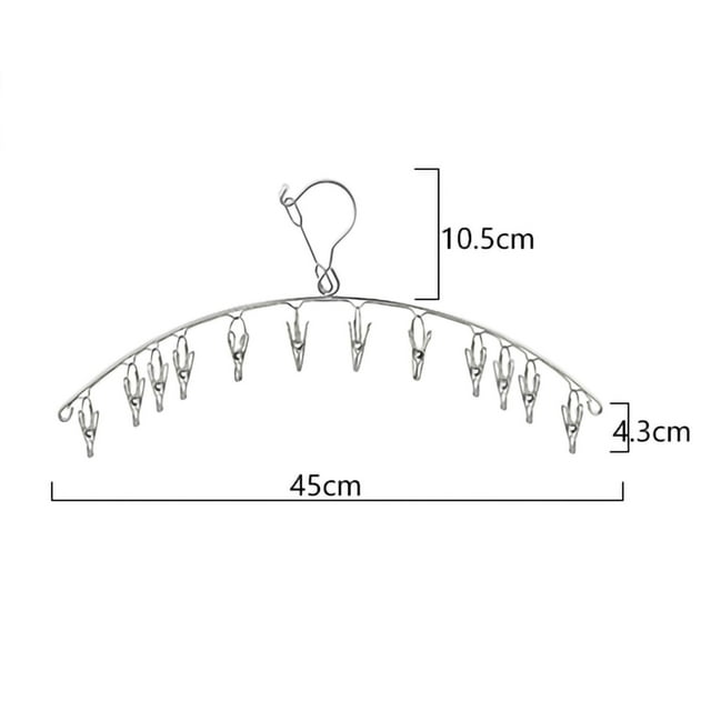 Percha de calcetines BuyWeek Acero inoxidable