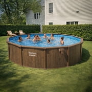 Bestway Hydrium Steel Wall Above Ground Pool - Sand Pump - 18 ft x 52 in