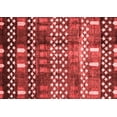 thumbnail image 1 of Ahgly Company Indoor Rectangle Abstract Red Modern Area Rugs, 7' x 9', 1 of 4