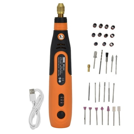 

2024 HiLDA Rotary Tools Kit Electric Grinder Carving Pen Mini Cordless Drill Variable Speed 3.6V