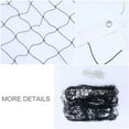 thumbnail image 2 of Filet de Volleyball pour Arrière-Cour 2,5mm Corde Dia Filet en Maille Robuste Sports Extérieurs Polyéthylène Portable Remplacement Professionnel, 2 of 10