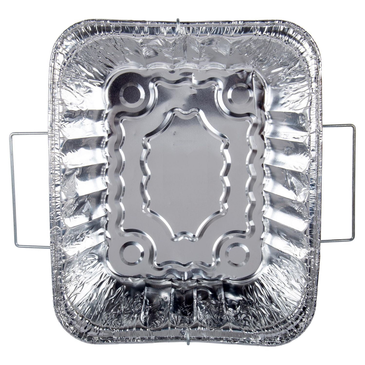 Luciano Housewares Ensemble de plats à rôtir profonds en feuille d’aluminium