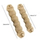 thumbnail image 2 of Jumpingount Máquina para hacer moños en el pelo Esponja de dona sintética DIY Banda para la cabeza Anillo de bola Herramientas de peinado de Cuidado del cabello Beige, 2 of 6