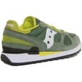 thumbnail image 3 of Saucony Shadow Original Vintage Men's Lace Up Suede Mesh Sneakers In Green Size 11, 3 of 6