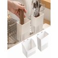 thumbnail image 7 of Hanging Kitchen Drying Rack for Counter & Dish Rack - Silverware Cutlery Drainer Organizer, Utensil Holder for Chopsticks, Spoons, Knives, Forks with Drainage Holes,B*2, 7 of 7