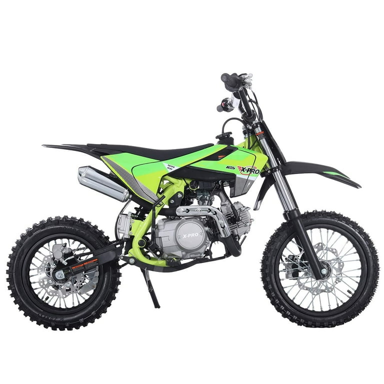X-Pro Brand New 125cc Youth Gasoline Dirt Bike with 4-Speed Manual