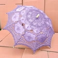thumbnail image 4 of Shooting Props Decorative Umbrella for Photography Weddings Dance Events Lace Design with Wooden Handle Ideal for Unique Props and Displays, 4 of 7