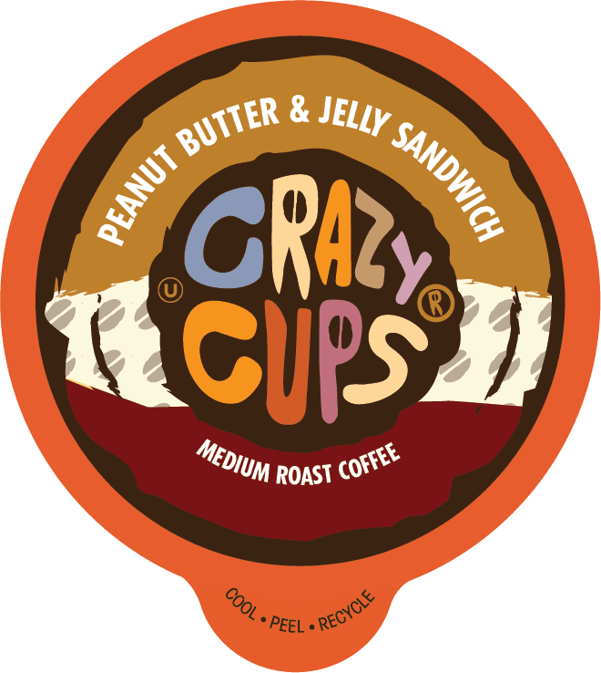 Peanut Butter and Jelly Flavored Coffee by Crazy Cups