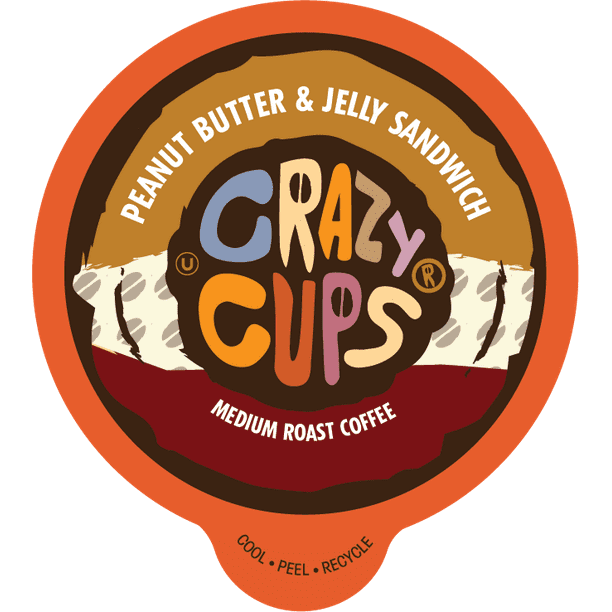 Peanut Butter and Jelly Flavored Coffee by Crazy Cups