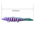 thumbnail image 7 of 3D Printed Crocodile,Movable Mouth,Flexible Joint Animal lacertid Figurines, Home Office Decor,Articulated Small sculpture, decorative item Surprise Festival Gifts, 7 of 7