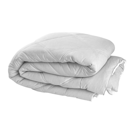 Allswell White Nylon Bed Blanket, King - Machine Washable