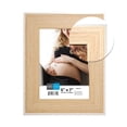 thumbnail image 2 of Hauz FRM7449 - 5x7 Picture Frame Light Wood Look With White Border, 2 of 2