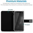 thumbnail image 5 of For Nokia G100 luxurious PU leather Wallet 6 Card Slots folio with Wrist Strap & Kickstand Pouch Flip Shockproof Phone Case Cover by Xpression - Black, 5 of 8