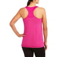 thumbnail image 2 of Women's Stripe Scoop Neck Tank with Mesh, 2 of 2