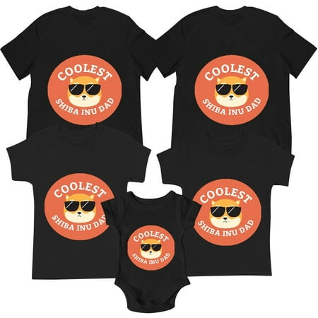 

Coolest Shiba Inu Dad Mom Dad Big Brother Little Sister Outfits Shirt Sibling Shirts Matching Baby Newborn Girl Outfit